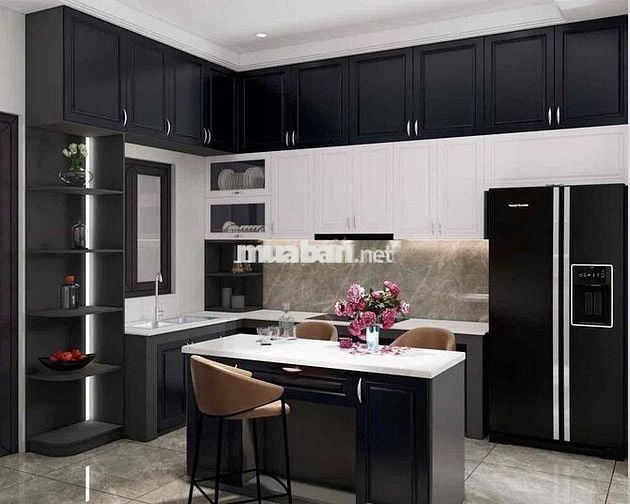 NHÀ TRỆT 2 LẦU kèm sân thượng MỚI TINH NỘI THẤT ĐỦ KHU DÂN CƯ NGUYỄN
