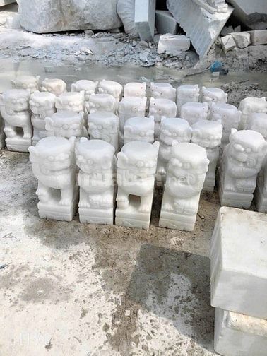 khắc bia mộ tượng búp sen tượng kỳ lân để mộ bằng đá giá rẻ