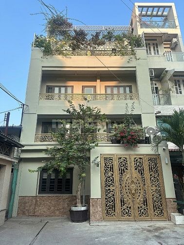 Hẻm xe tải quay đầu An Bình.NGANG 8m. Nhà mới 100%. 5 tầng thang máy
