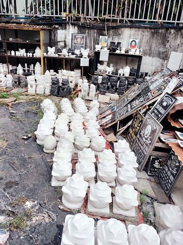  khắc bia mộ tượng búp sen tượng kỳ lân để mộ bằng đá giá rẻ