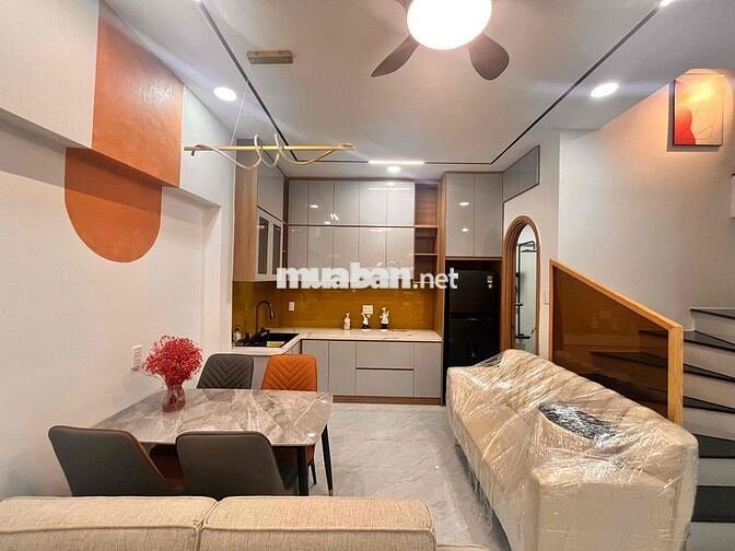 CHO THUÊ NHÀ MỚI 100% - 3PN 3WC - FULL NỘI THẤT - NGUYỄN XÍ BÌNH THẠNH
