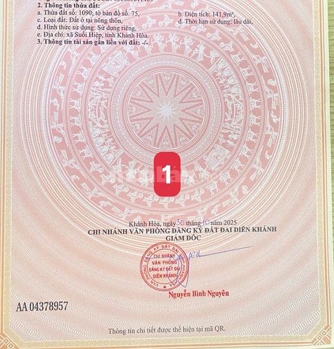 ST38 Bán đất hẻm oto gần đường Hương Lộ 39 xã Suối Tiên cũ