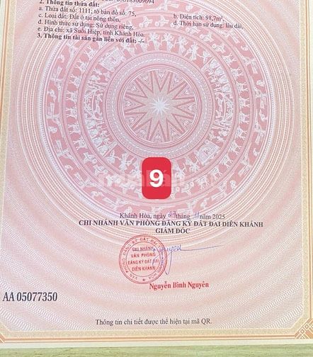 ST38 Bán đất hẻm oto gần đường Hương Lộ 39 xã Suối Tiên cũ