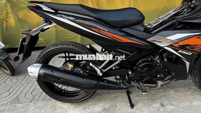 Yamaha Exciter 150 2019 Đen cam ( hỗ trợ góp )