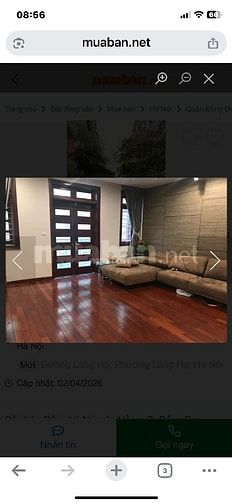 Bán Nhà Mai Anh Tuấn -Hồ Hoàng Cầu 50m2x5t oto plo Bộ CA .