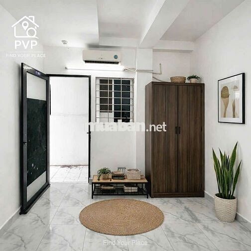 CHO THUÊ CĂN HỘ MẶT TIỀN ĐƯỜNG, THOÁNG, ĐẦY ĐỦ NỘI THẤT, ĐÓN NẮNG GIÓ