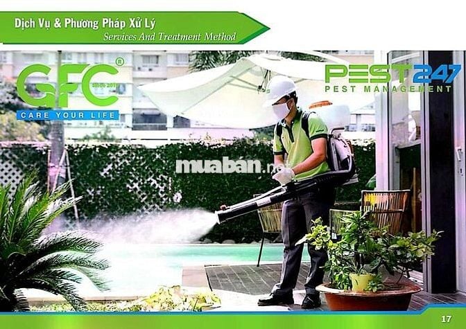 TUYỂN NAM XỬ LÝ CÔN TRÙNG TẠI CẦN THƠ
