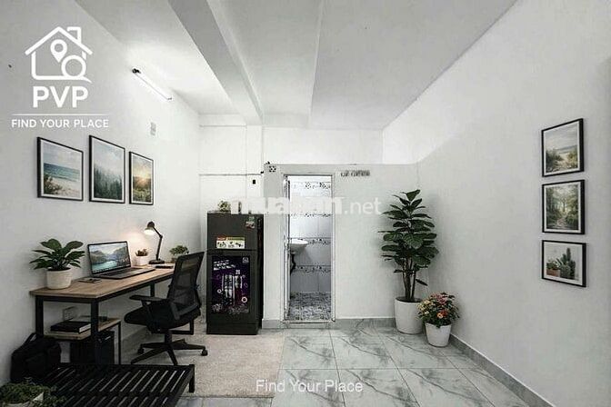 CHO THUÊ CĂN HỘ MẶT TIỀN ĐƯỜNG, THOÁNG, ĐẦY ĐỦ NỘI THẤT, ĐÓN NẮNG GIÓ