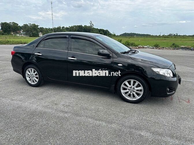 Toyota Corolla 2008 1.8GLI AT Đen