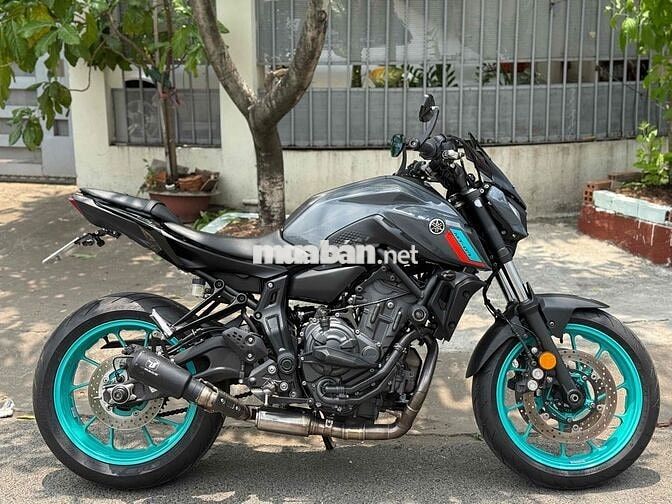 Yamaha MT-07 2022 zin keng, nhiều đồ chơi bstp