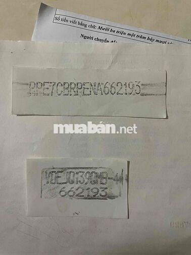 ESPERO Crea 50cc Đã sử dụng chưa vào tên