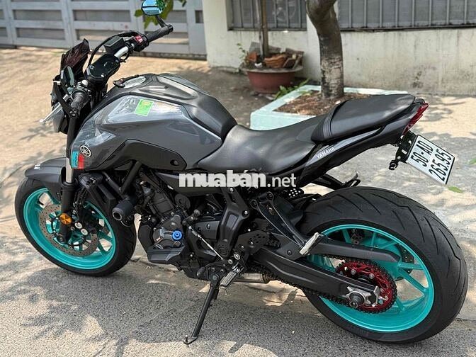 Yamaha MT-07 2022 zin keng, nhiều đồ chơi bstp