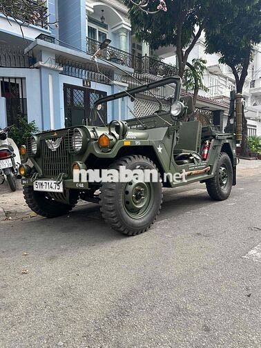 Jeep M151 A2 Toyota 1RZ Xanh