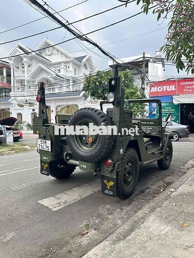 Jeep M151 A2 Toyota 1RZ Xanh