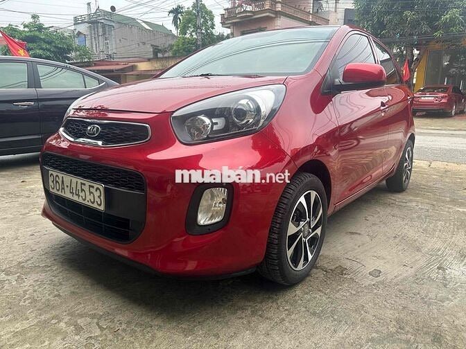 KIA Morning màu Đỏ