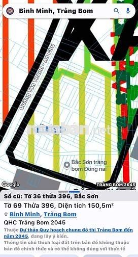 Cần bán gấp đất thổ cư Tân Thành An Chu Xã Bình Minh