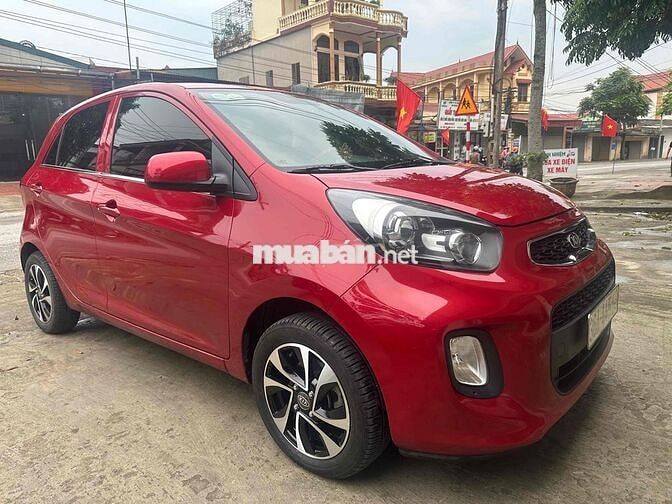 KIA Morning màu Đỏ