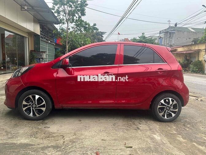 KIA Morning màu Đỏ