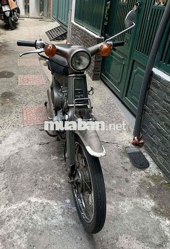 Honda Cub cánh én 90 Xám