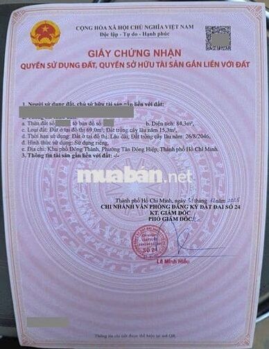 Nhà phố 85m đường thông gần ngã 3 Cây Điệp và ngã tư Chiêu Liêu  Dĩ An