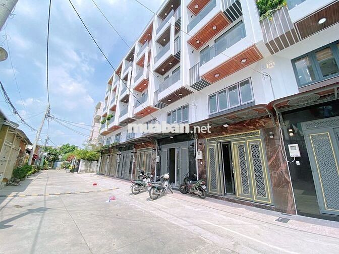 Nhà mới có thang máy 5 tấm full nội thất 4x20m. Hẻm 10m Lê Trọng Tấn.