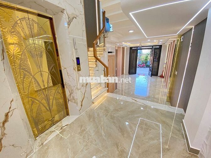 Nhà mới có thang máy 5 tấm full nội thất 4x20m. Hẻm 10m Lê Trọng Tấn.