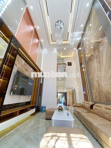 Nhà mới có thang máy 5 tấm full nội thất 4x20m. Hẻm 10m Lê Trọng Tấn.