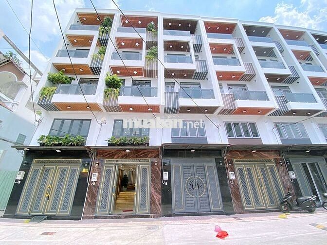 Nhà mới có thang máy 5 tấm full nội thất 4x20m. Hẻm 10m Lê Trọng Tấn.