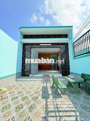 Nhà Mới 5 x 20m Ngay Lộc Mỹ Lộc 2 Phòng Ngủ Đường ÔTô . Sổ Hoàn Công