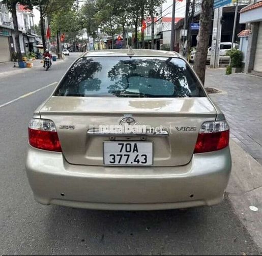 Toyota Vios 2003 Số sàn Vàng cát