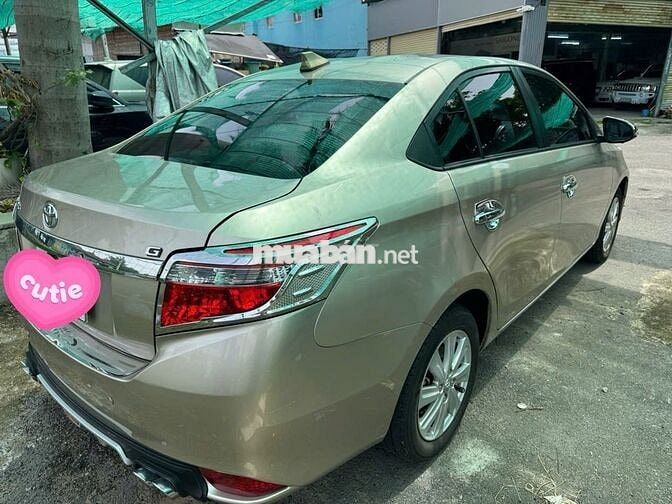Toyota Vios G 2015 Vàng cát