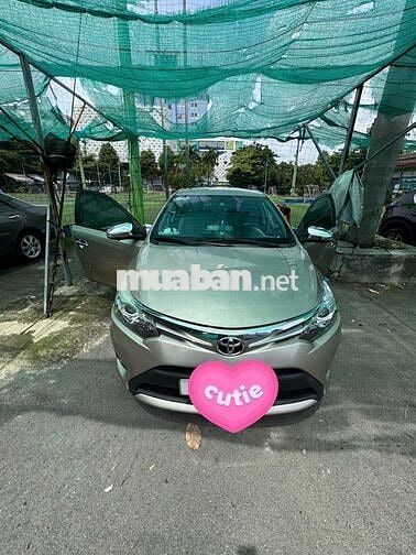 Toyota Vios G 2015 Vàng cát