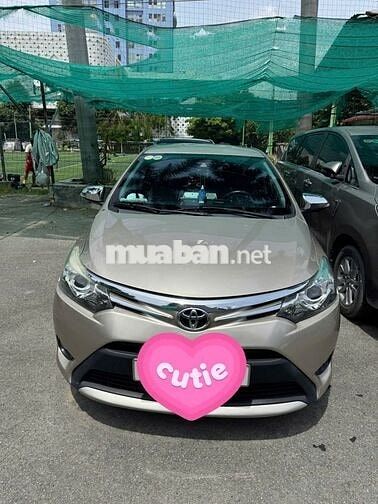 Toyota Vios G 2015 Vàng cát