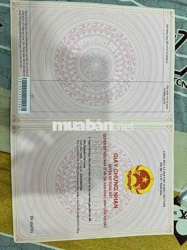 Bán nhà 3 tầng mặt tiền đường 5m5 kdt Bàu Tràm