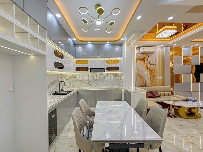 Nhà Mới Full Nội Thất Trệt 3 Lầu Trung Tâm Q7 Liền Kề Phú Mỹ Hưng 