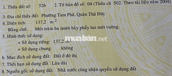 Chính chủ bán dãy trọ mặt tiền 18m, đường số 7, p Tam Phú