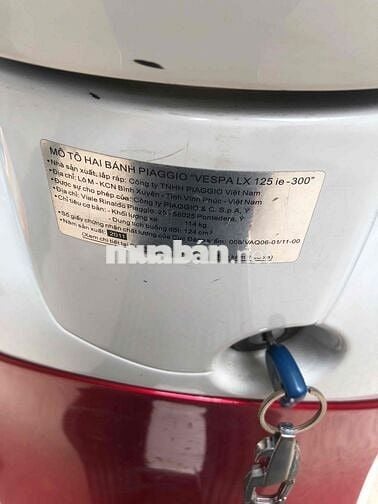 Piaggio Vespa LX 125 ie-300 2011