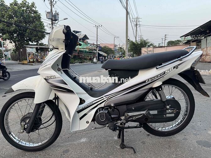 SYM Elegant 50cc Trắng