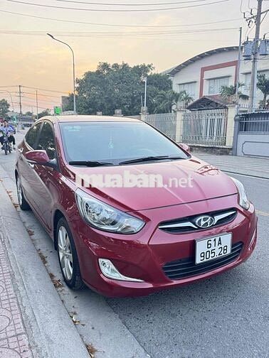 Hyundai Accent 2012 Sedan Đỏ Zin