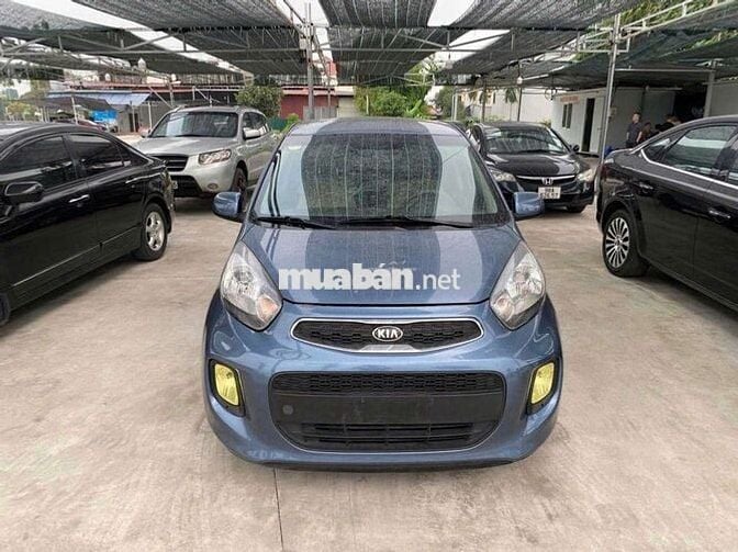 Kia Morning 2016 màu Xanh