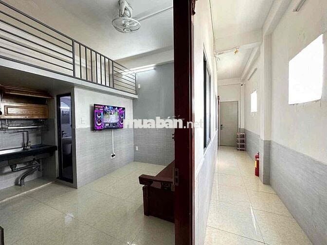 DUPLEX GÁC CAO CỬA SỔ FULL NỘI THẤT NGAY CHỢ AN NHƠN