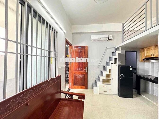 DUPLEX GÁC CAO CỬA SỔ FULL NỘI THẤT NGAY CHỢ AN NHƠN
