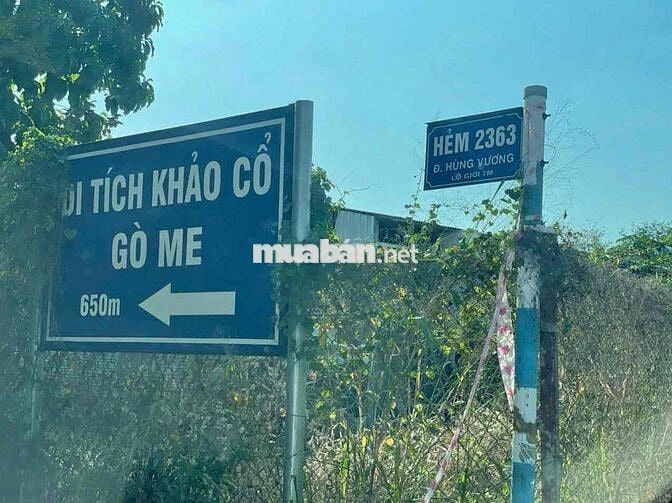 Chính chủ bán đất full thổ cư 505m đường Hùng Vương Nhơn Trạch