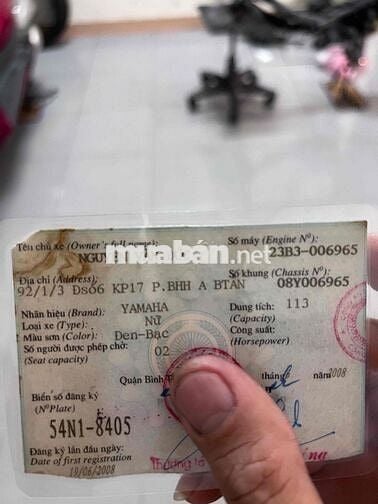 Yamaha Mio 2008 Đen-Bạc