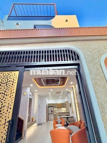 Nhà đẹp Nguyễn Du Gò Vấp 3 tầng (44m²), full nội thất. Chỉ 5.2 tỷ