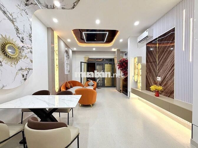 Nhà đẹp Nguyễn Du Gò Vấp 3 tầng (44m²), full nội thất. Chỉ 5.2 tỷ