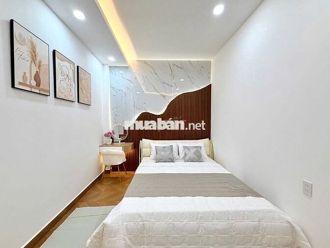 Nhà đẹp Nguyễn Du Gò Vấp 3 tầng (44m²), full nội thất. Chỉ 5.2 tỷ