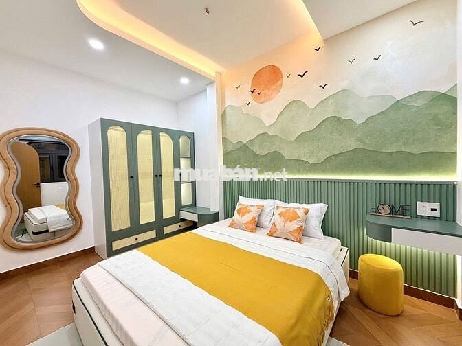 Nhà đẹp Nguyễn Du Gò Vấp 3 tầng (44m²), full nội thất. Chỉ 5.2 tỷ