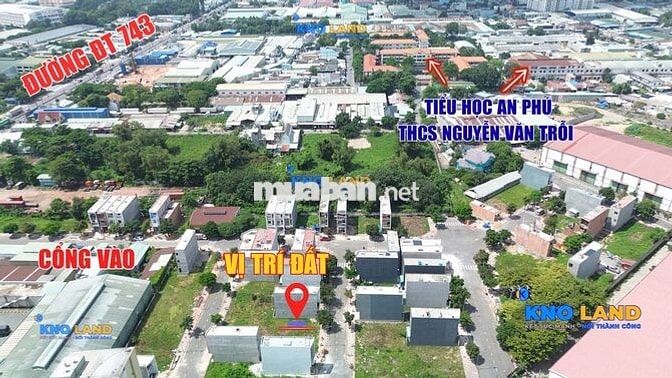 Hàng Đầu Tư, Giá rẻ hơn hàng xóm 300tr, Trong KDC Đồng Bộ An Phú 
