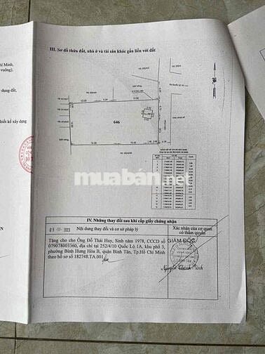 BÁN ĐẤT ĐẸP TẠI KHU VỰC BÌNH TÂN - ĐẤT ĐẸP CẦN BÁN GẤP